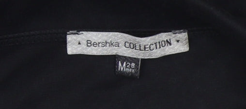 Bershka Women's Black Peplum Skirt Size M
