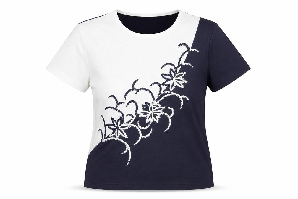 Poppy Women's M Multicoloured Basic T-Shirt
