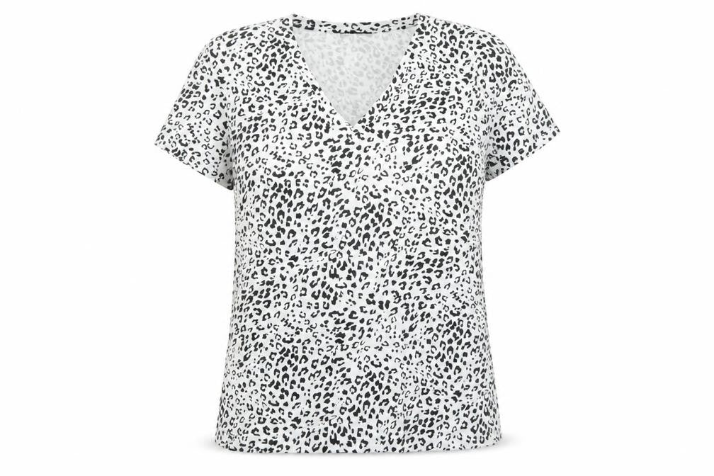 Zara Women's Multicoloured Animal Print T-Shirt L