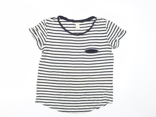 H&M Women's Striped Basic T-Shirt XS