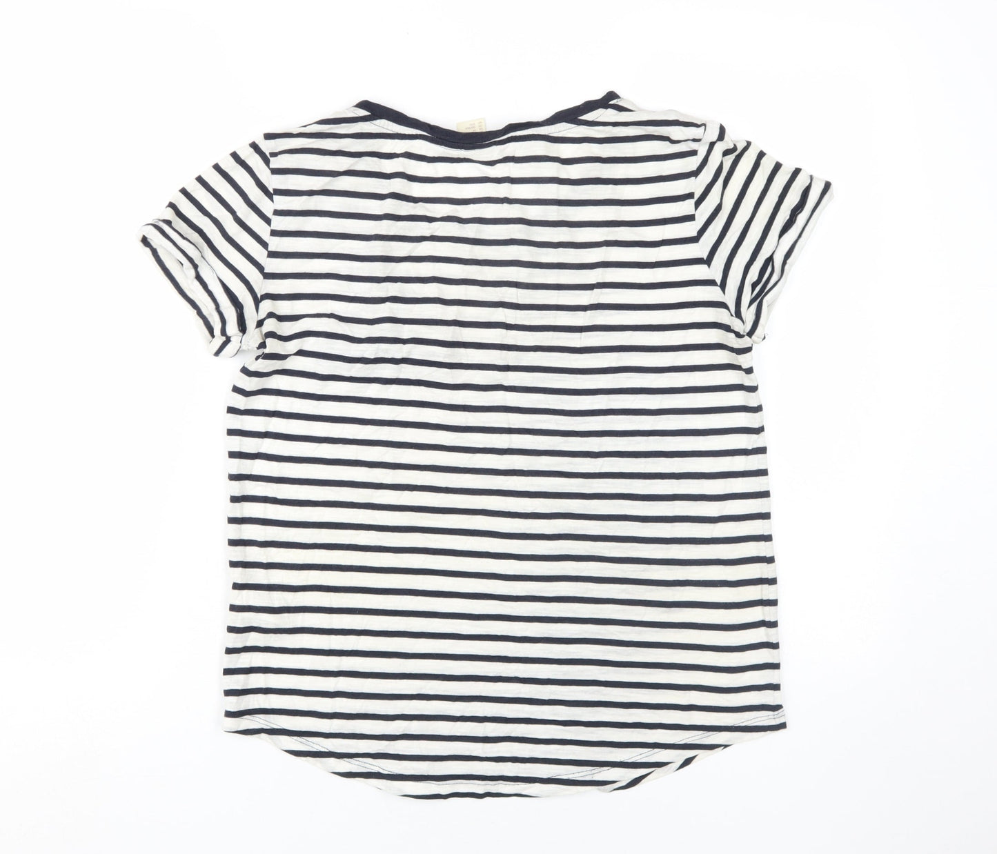 H&M Women's Striped Basic T-Shirt XS