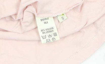 Viyella Women's Pink Basic Long Sleeve T-Shirt
