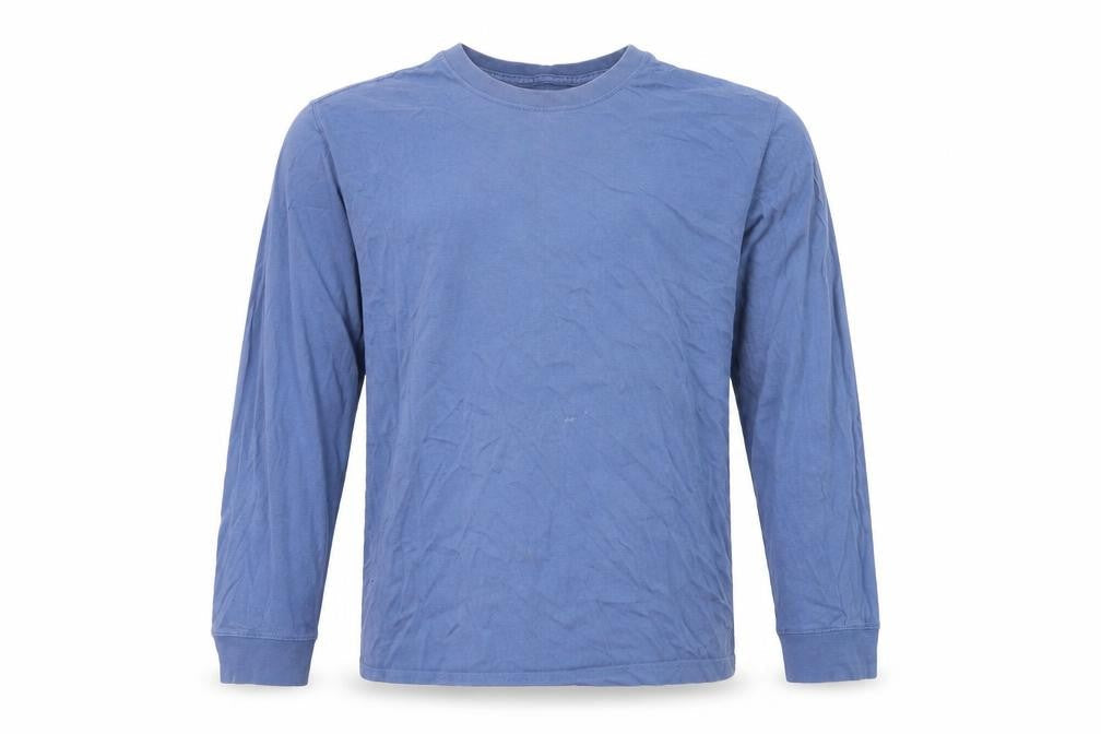 Lands' End Men's Blue Pullover Cotton Sweatshirt L