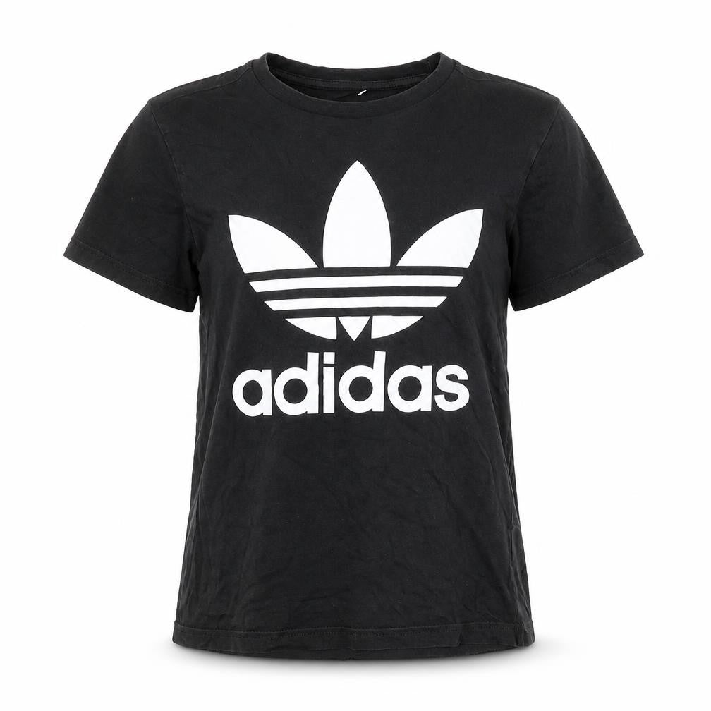 Adidas Unisex Black M Basic T-Shirt Lightweight