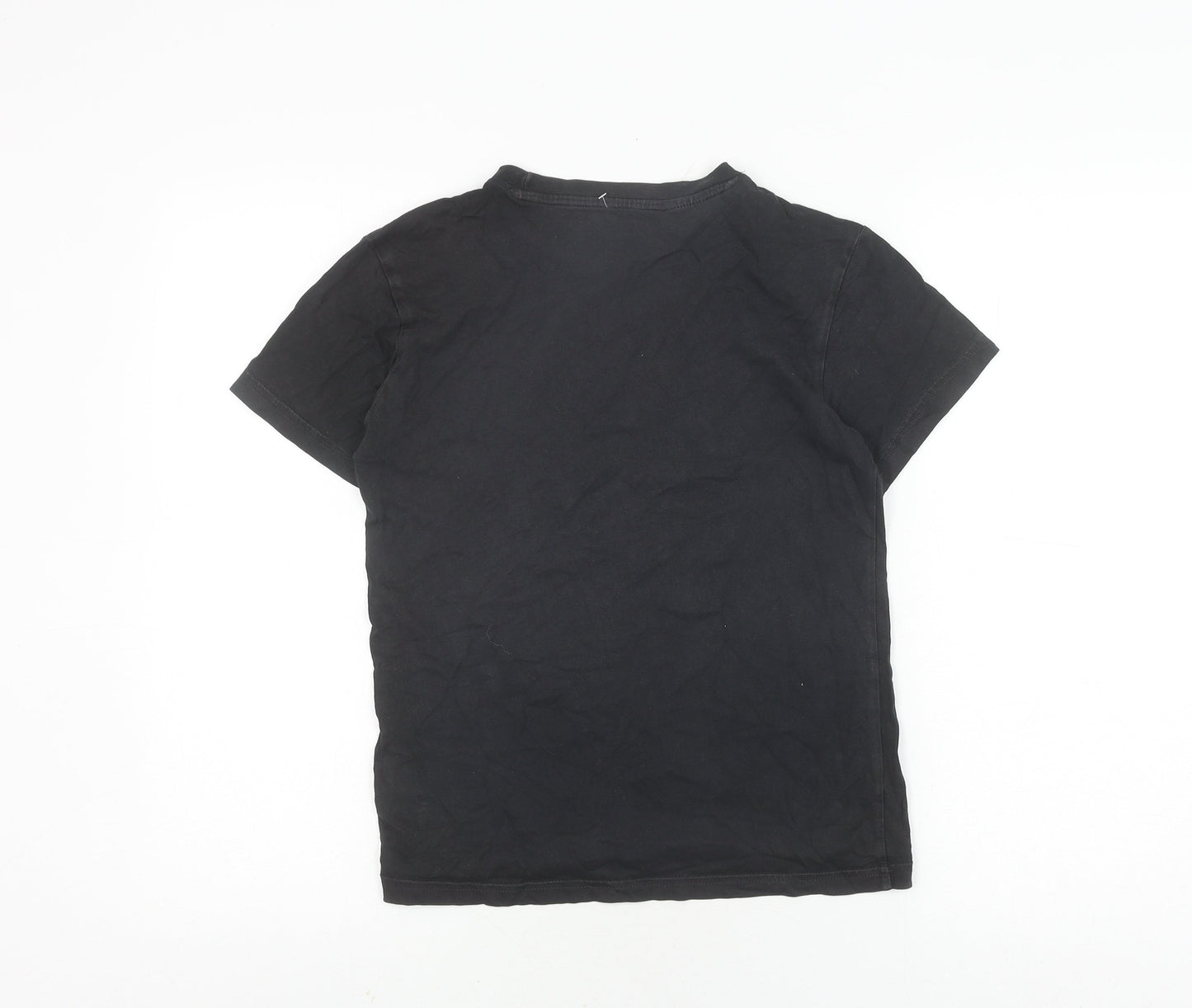 Adidas Unisex Black M Basic T-Shirt Lightweight