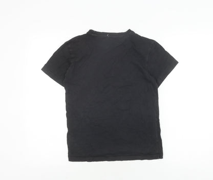 Adidas Womens Black M Basic T-Shirt Lightweight