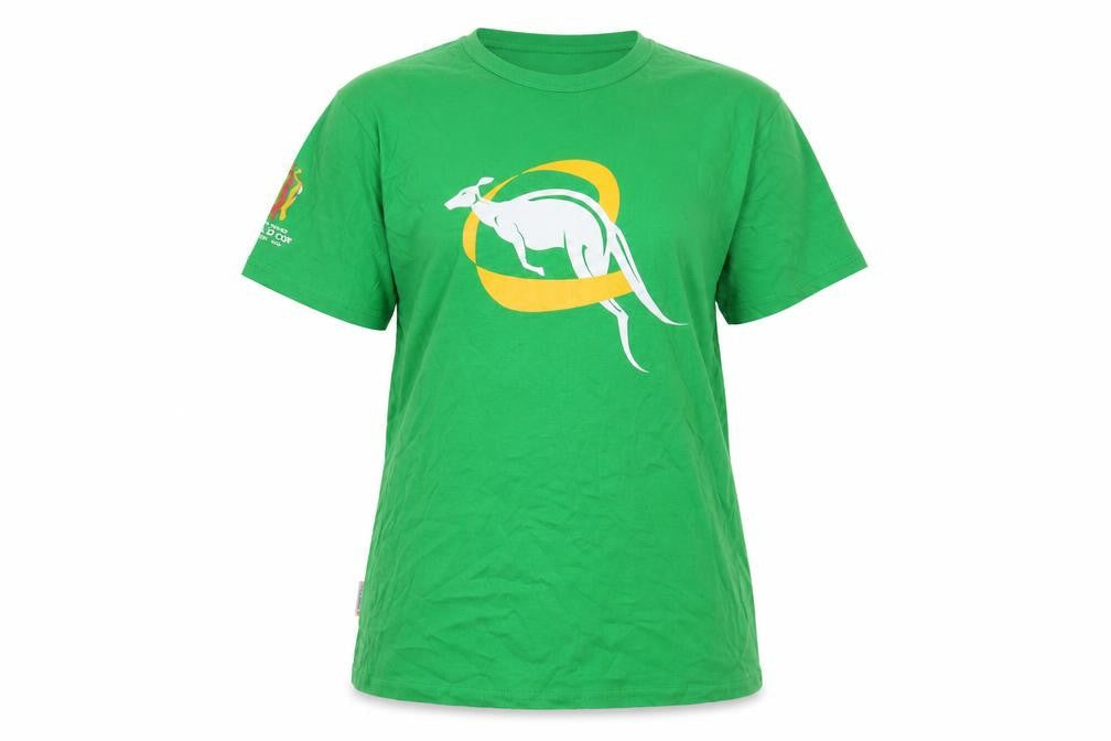 Rugby League World Cup 2021 Women's Green T-Shirt, 2XL