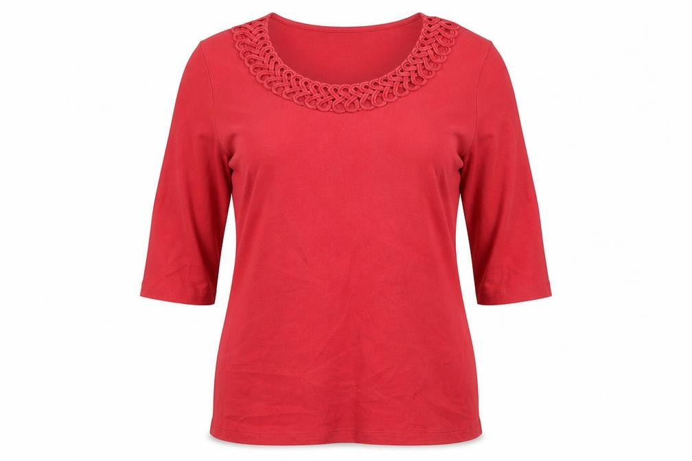 Marks & Spencer Women's Red Top, Size 16