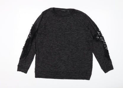 Dorothy Perkins Women's Black Knit Pullover Jumper