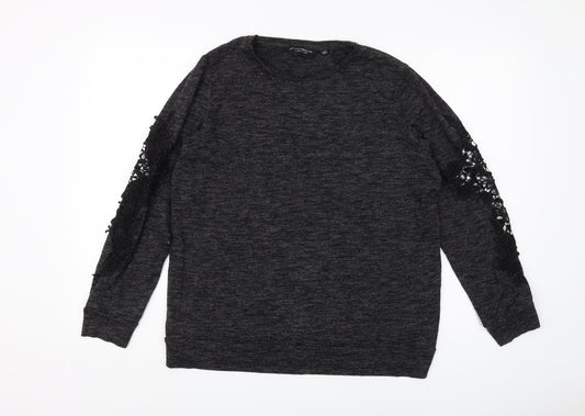 Dorothy Perkins Women's Black Knit Pullover Jumper