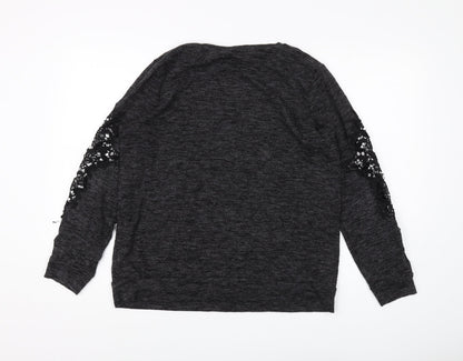 Dorothy Perkins Women's Black Knit Pullover Jumper