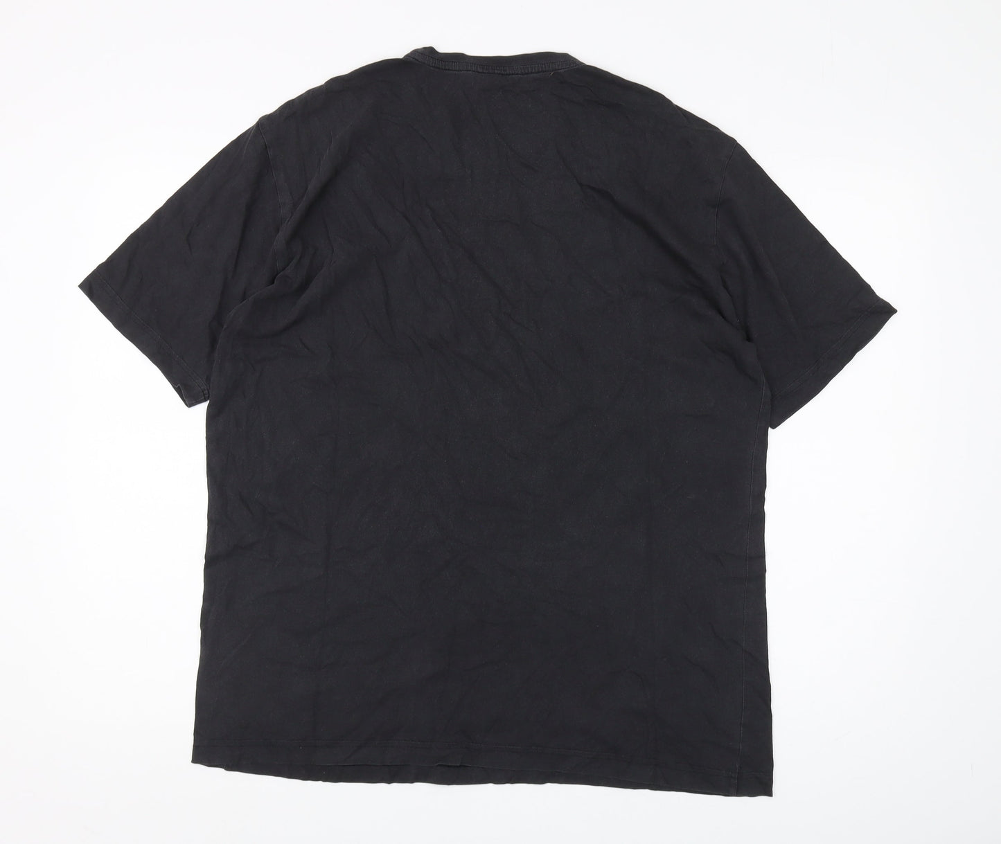 Boss Men's Black Short Sleeve Crew Neck T-Shirt L