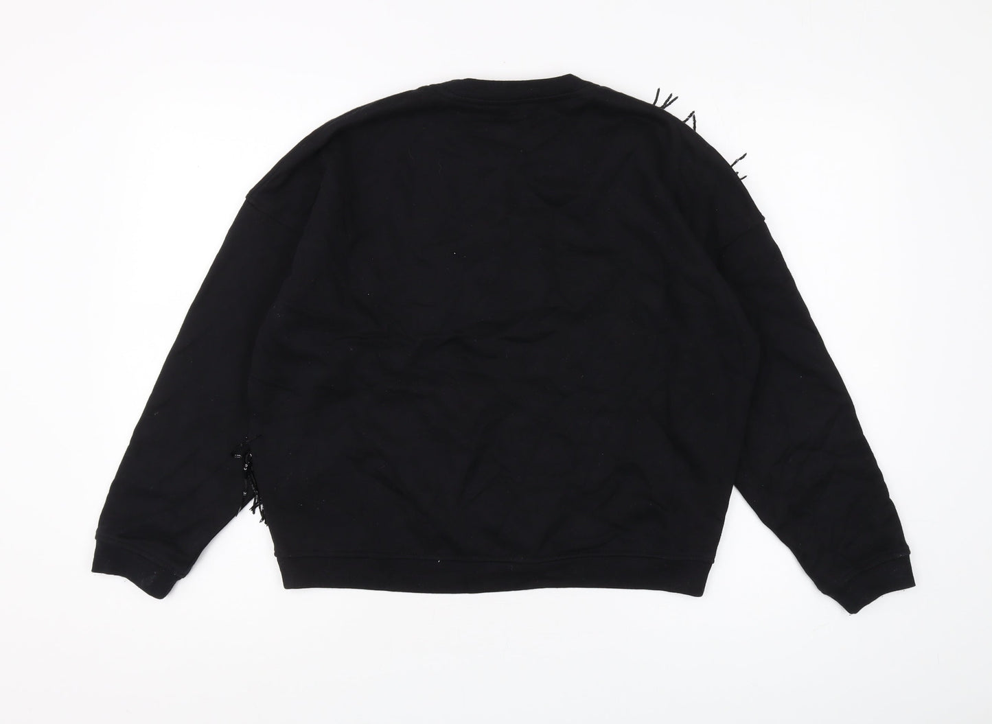 River Island Women's Black XS Pullover Sweatshirt