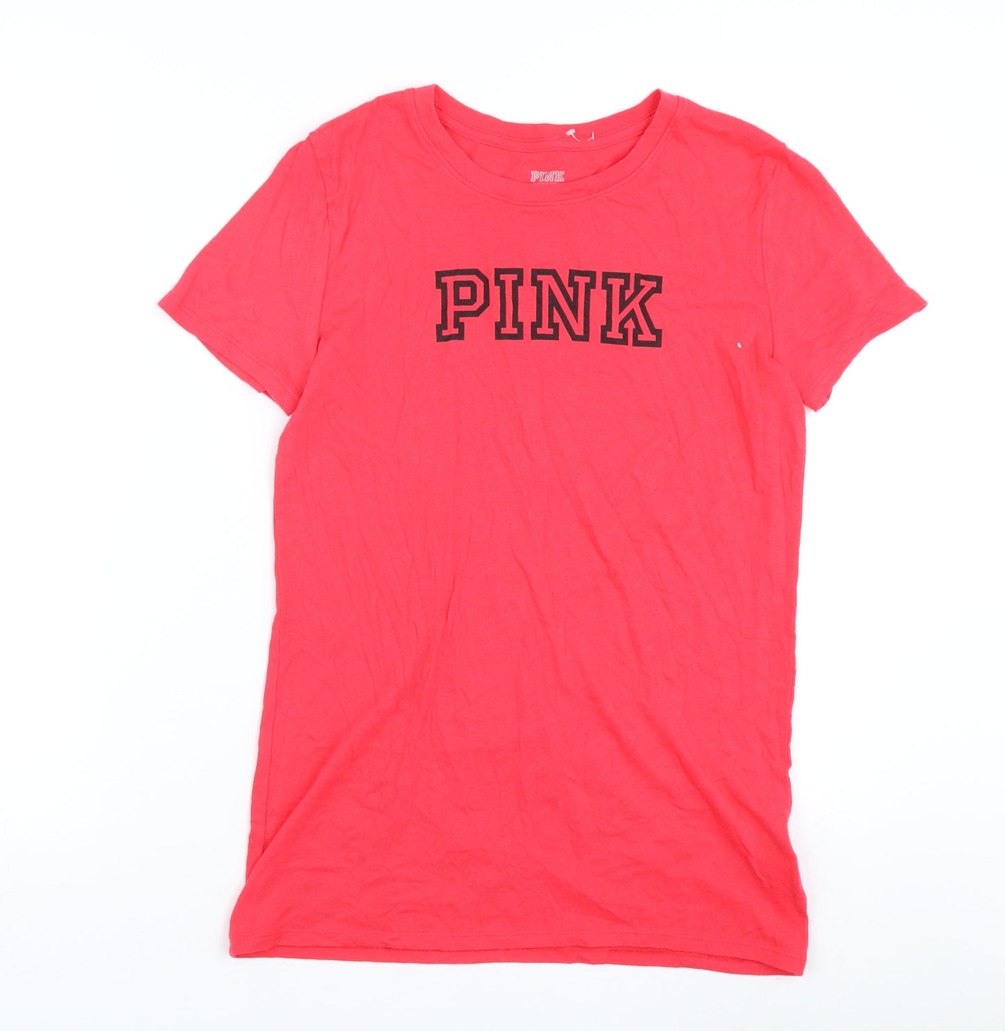 Victoria's Secret PINK Women's XS Pink Basic T-Shirt