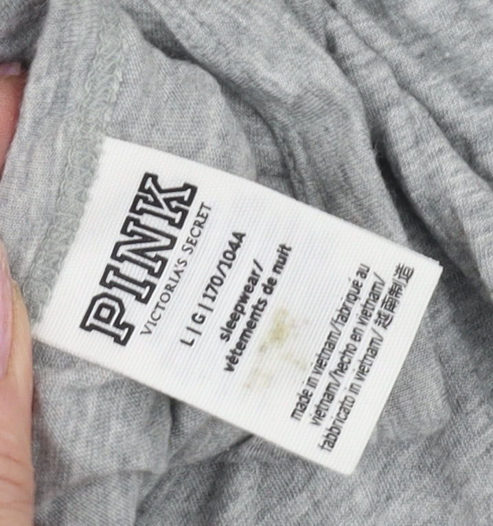Victoria's Secret PINK Women's Grey L Tank Top Casual