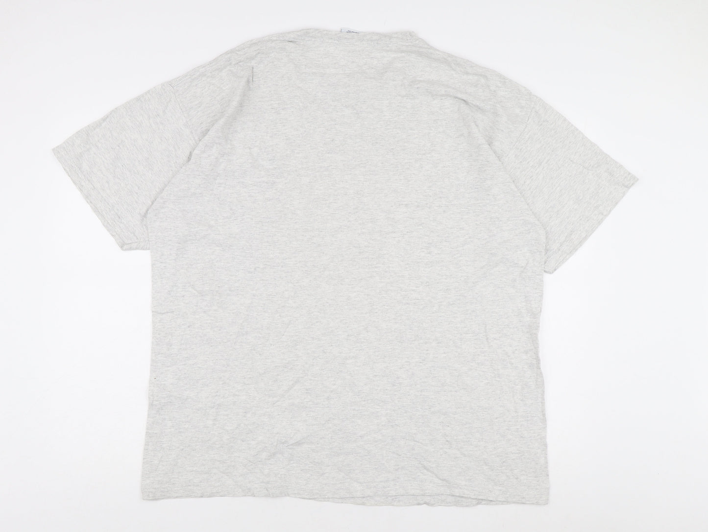 FILA Men's Grey XL Cotton Logo T-Shirt
