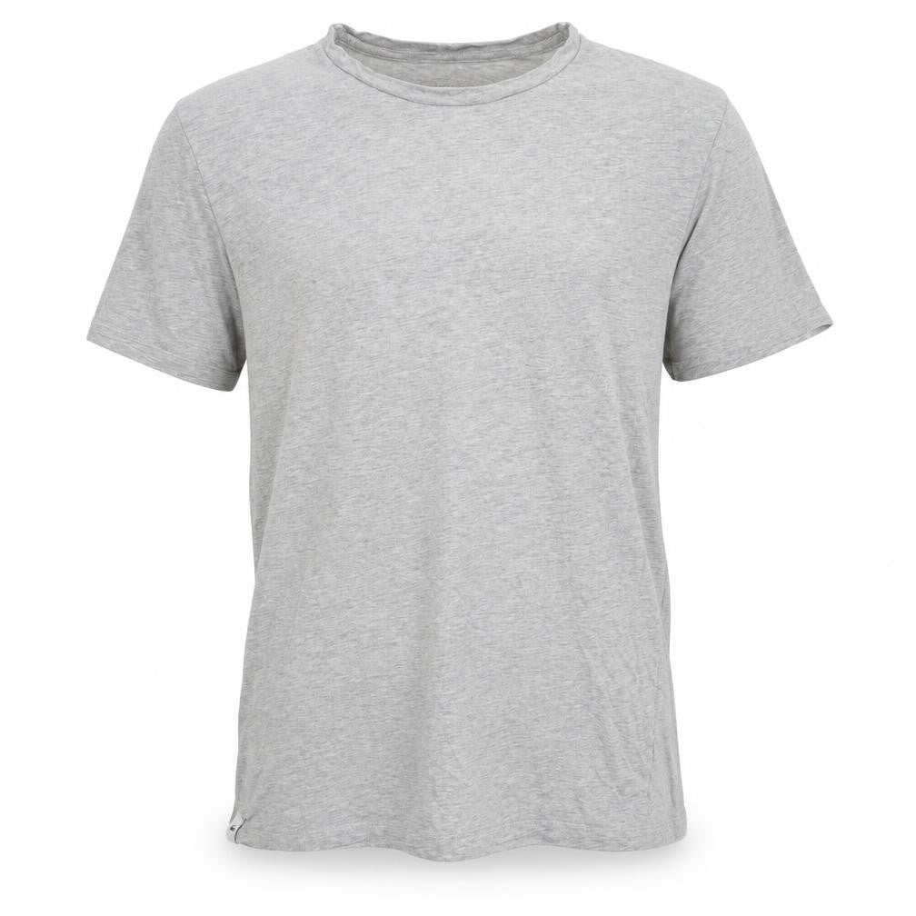 Lacoste Men's Grey Cotton Crew Neck T-Shirt M