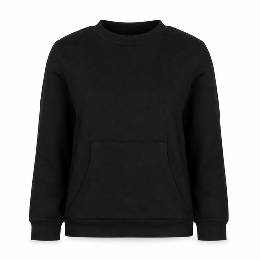Boohoo Women's Black Pullover Jumper Small