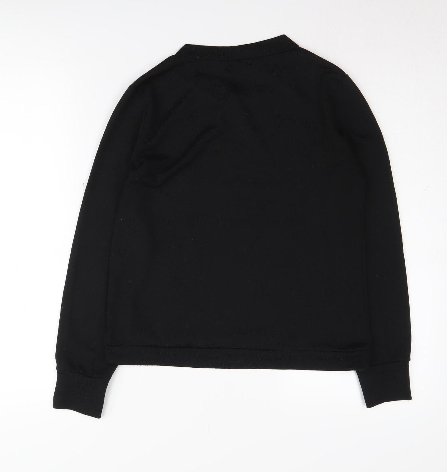 Boohoo Women's Black Pullover Jumper Small