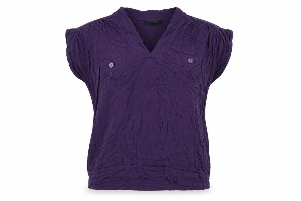 Next Women's Purple Short Sleeve Top, Size 14