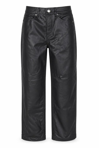 H&M Women's Black Straight Trousers Size 6