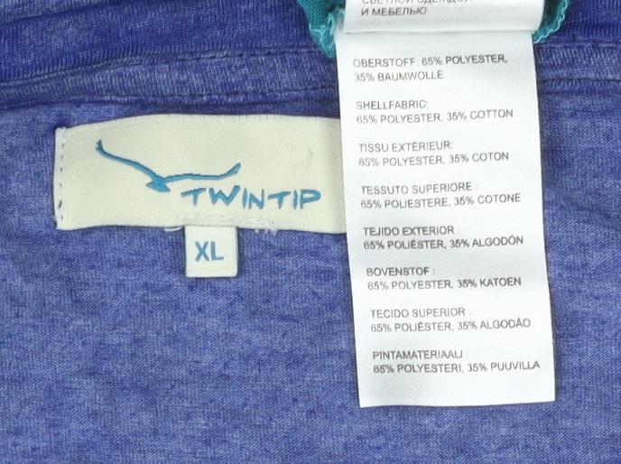 Twingtip Unisex Multicoloured XL Colourblock T-Shirt