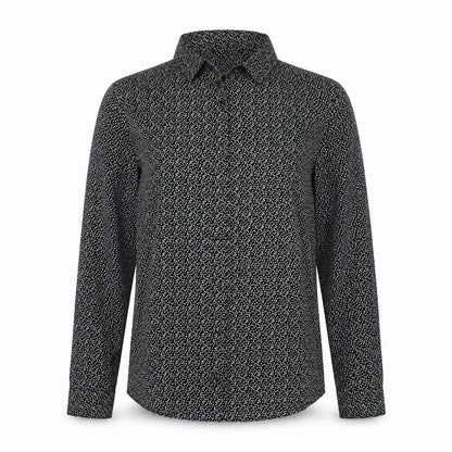 Brave Soul Women's Black Button-Up Shirt, S, Collared