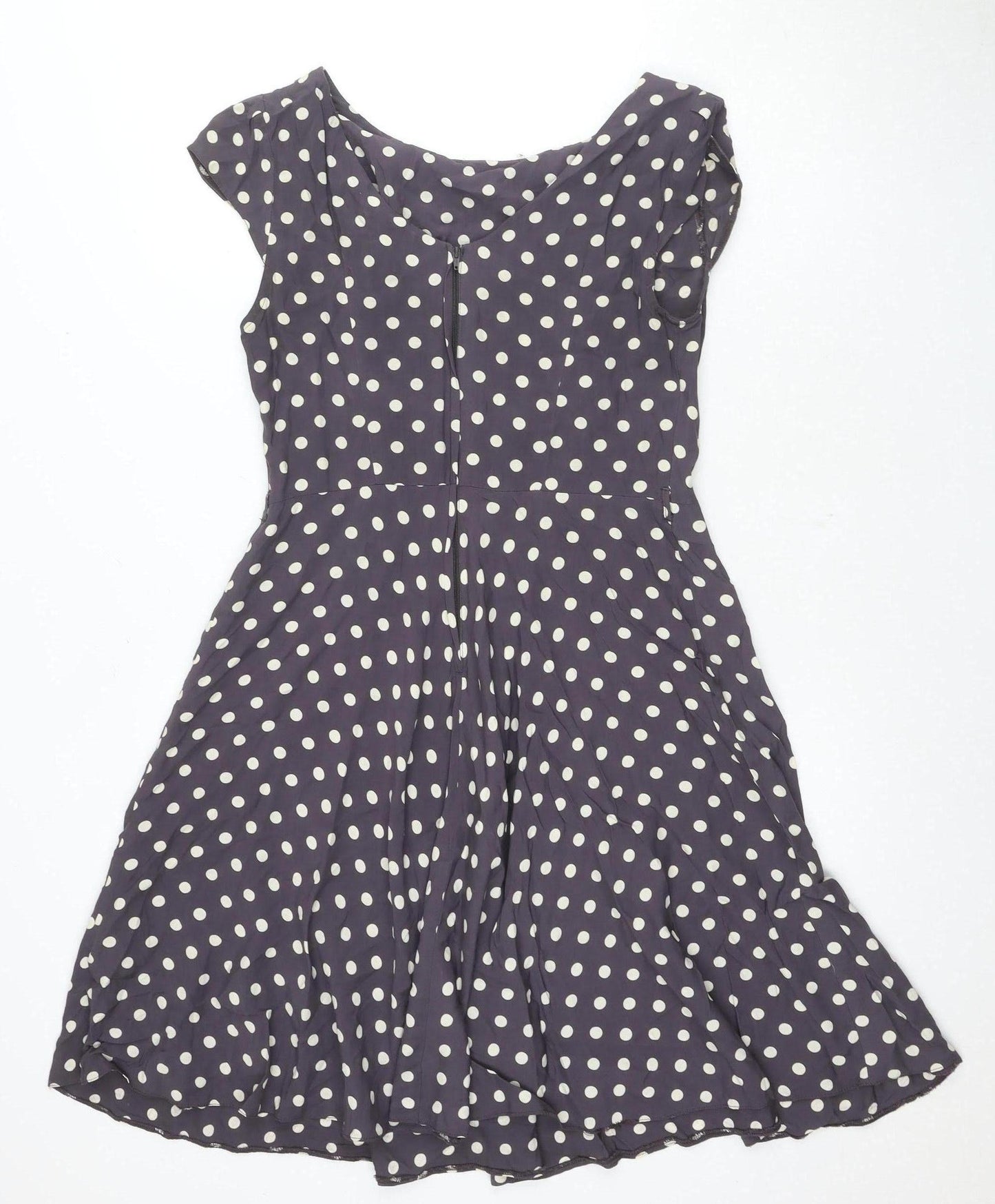 Wallis Women's Polka Dot Fit & Flare Dress