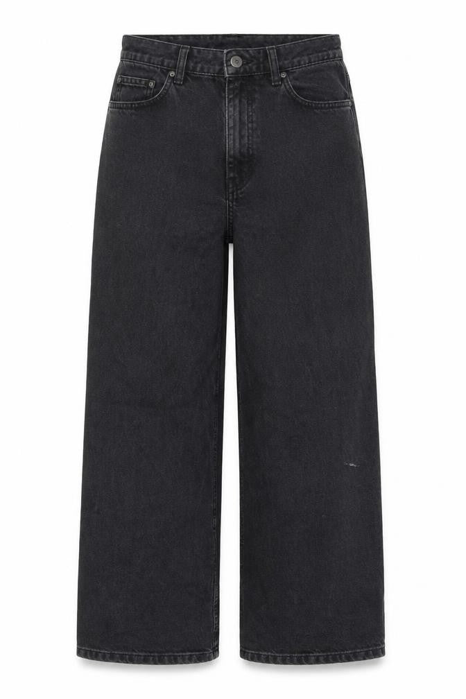 ASOS DESIGN Unisex Black Straight Jeans Size 30