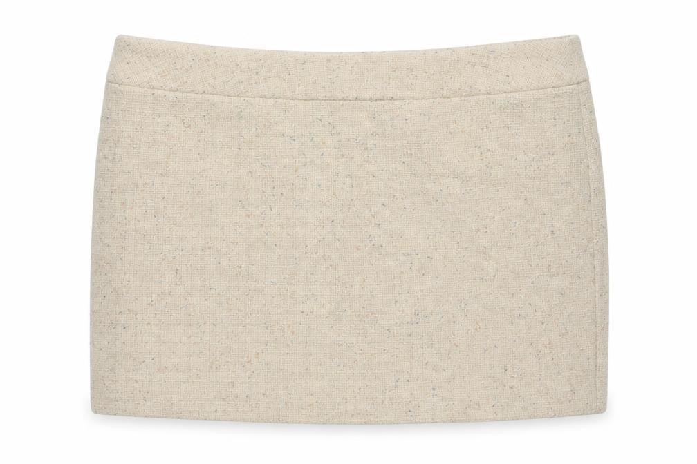 Warehouse Women's Beige Short Pencil Skirt, Size 16