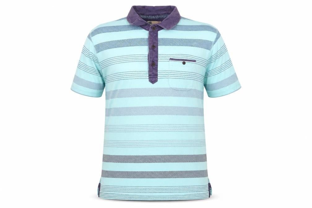 Marks & Spencer Men's Multicoloured Polo, Large