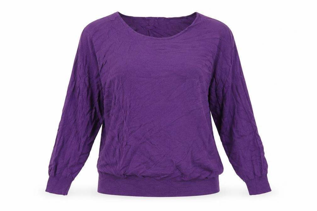 Fenn Wright Manson Women's Purple Knit Jumper Size 10
