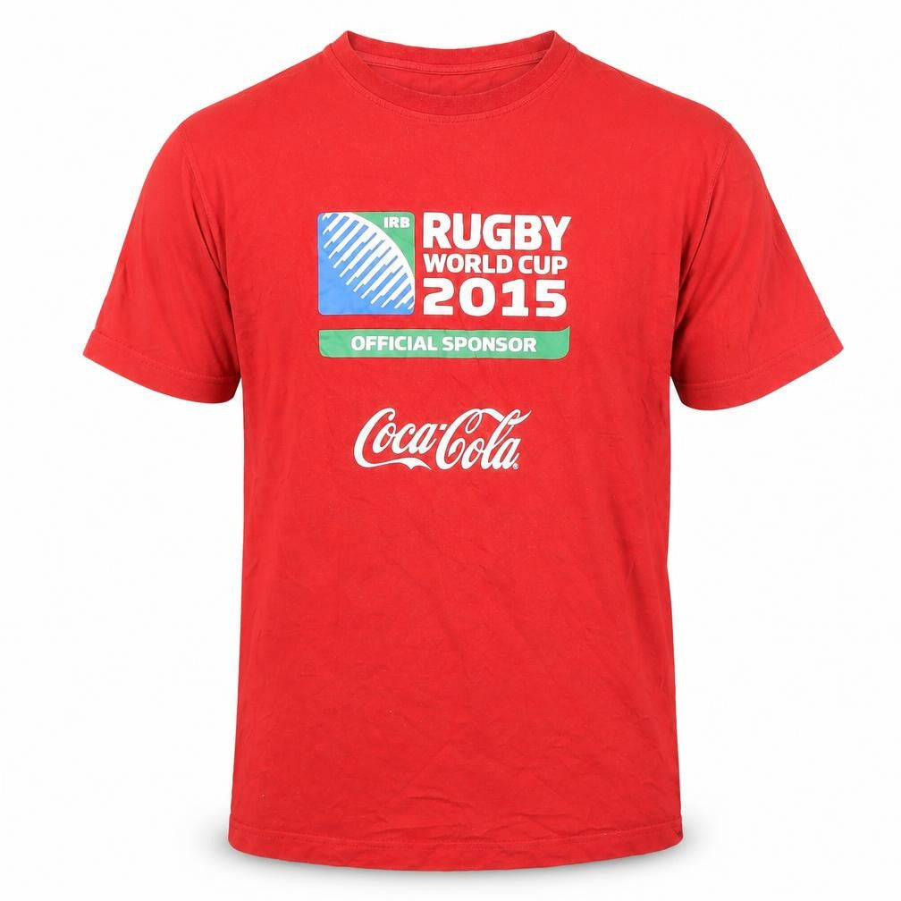 Coca-Cola Rugby World Cup 2015 Red T-Shirt Medium