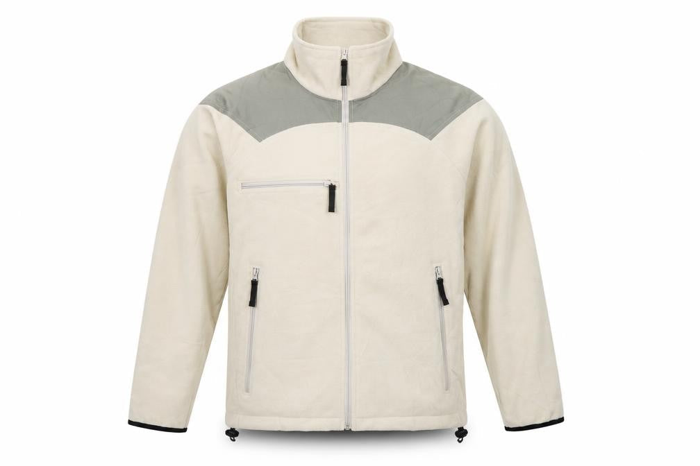 Crane Sports Men's Beige Soft Shell Jacket M Size Casual