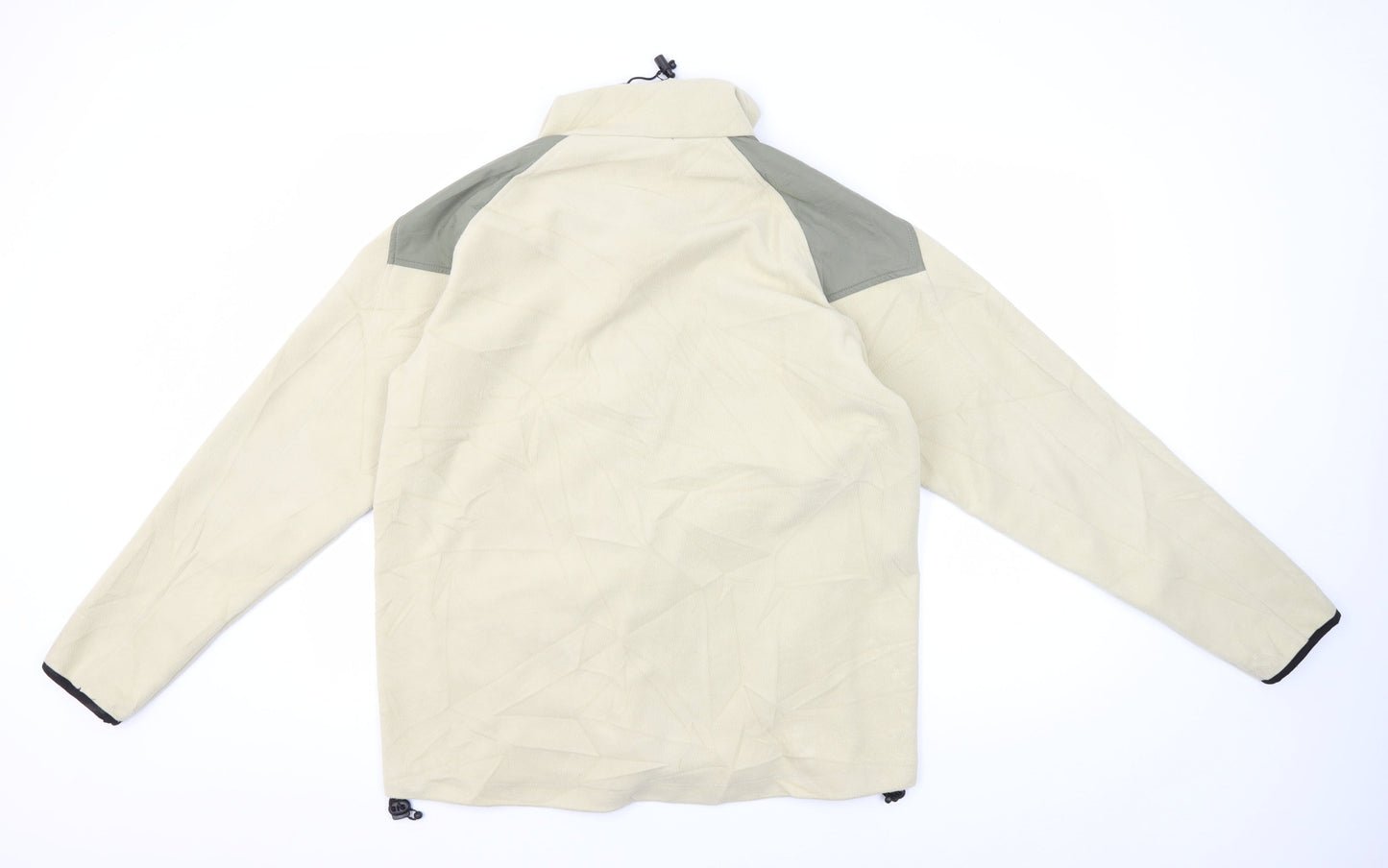 Crane Sports Men's Beige Soft Shell Jacket M Size Casual