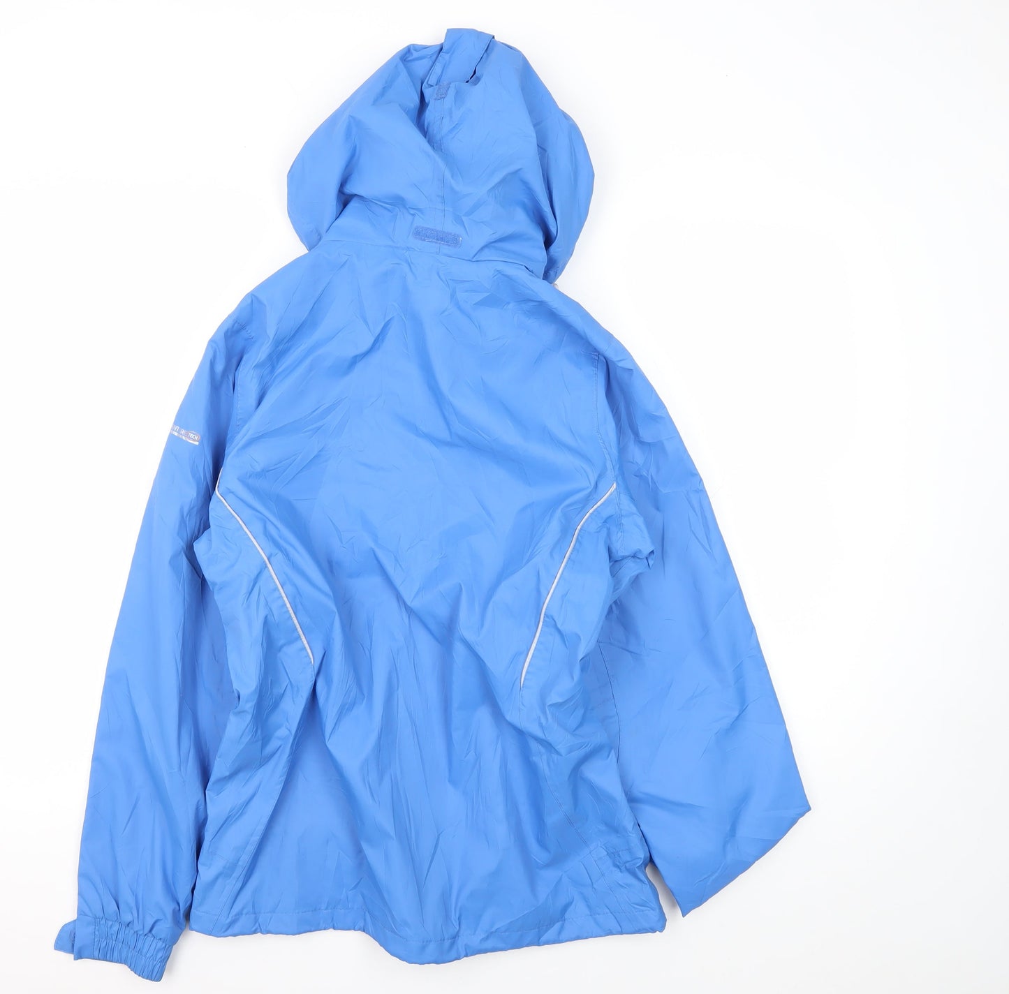 Regatta Unisex Blue Waterproof Hooded Rain Jacket S