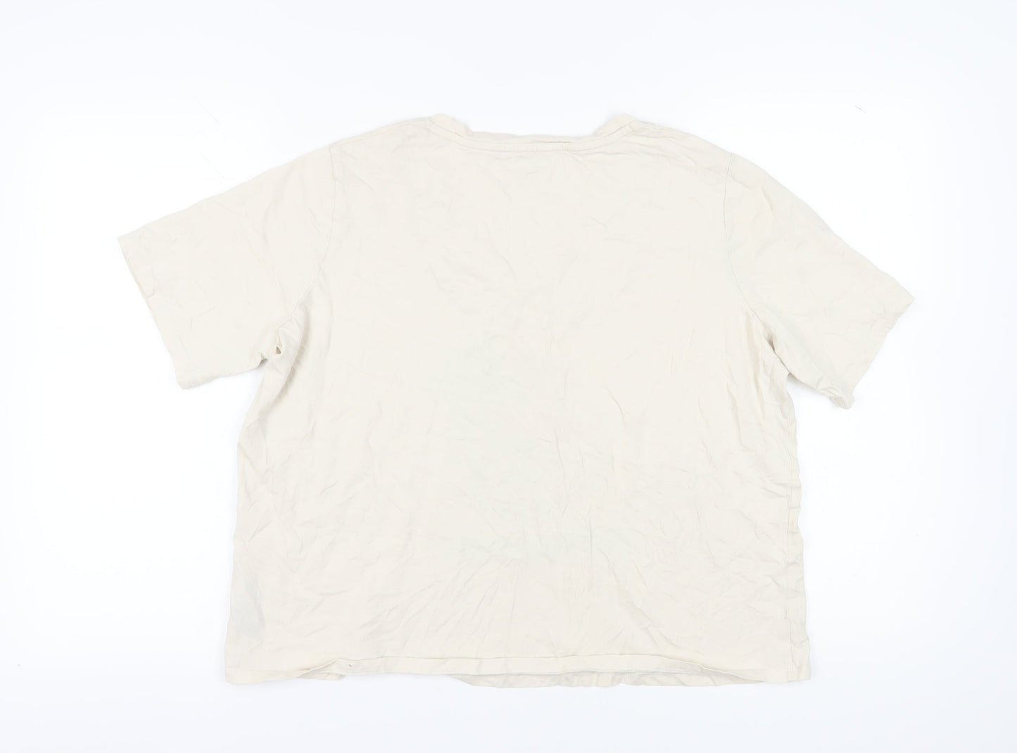 Marks & Spencer Women's XL Beige Peanuts T-Shirt