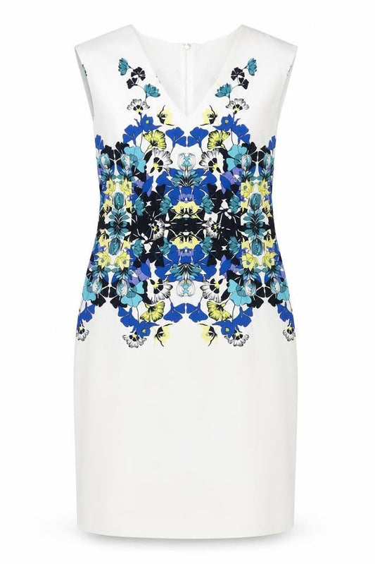 Linea Women's Multicoloured Sheath Dress Size 12