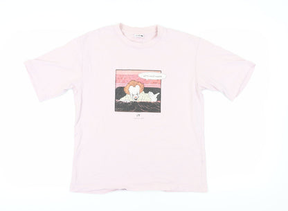 Additional front view of Penny Wise IT Chapter 2 Pink Cotton T-Shirt, size S