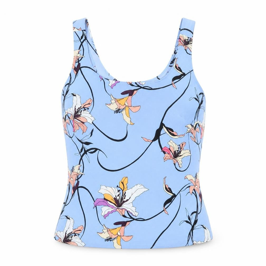 Vero Moda Women's Blue Floral Camisole Top XS