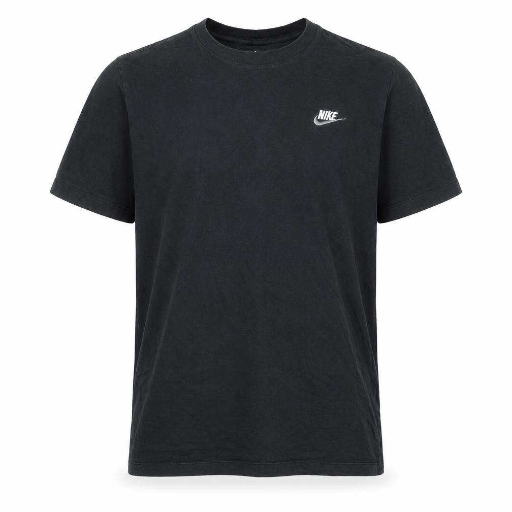 Nike Men's Black L T-Shirt, Crew Neck, Short Sleeve