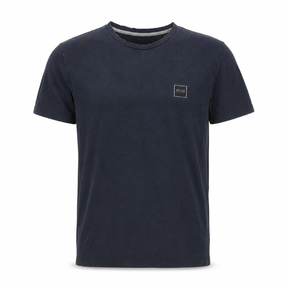 Hugo Boss Men's Black Medium Logo Short Sleeve T-Shirt