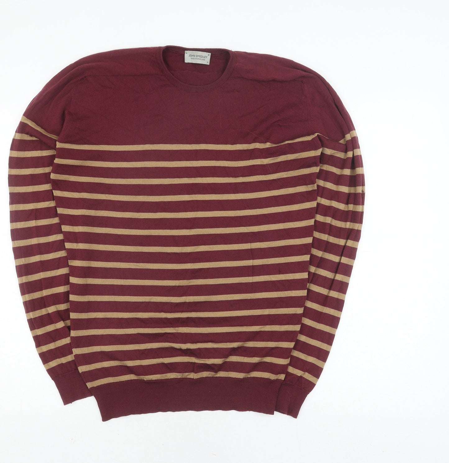 John Smedley Men's Medium Multicoloured Pullover