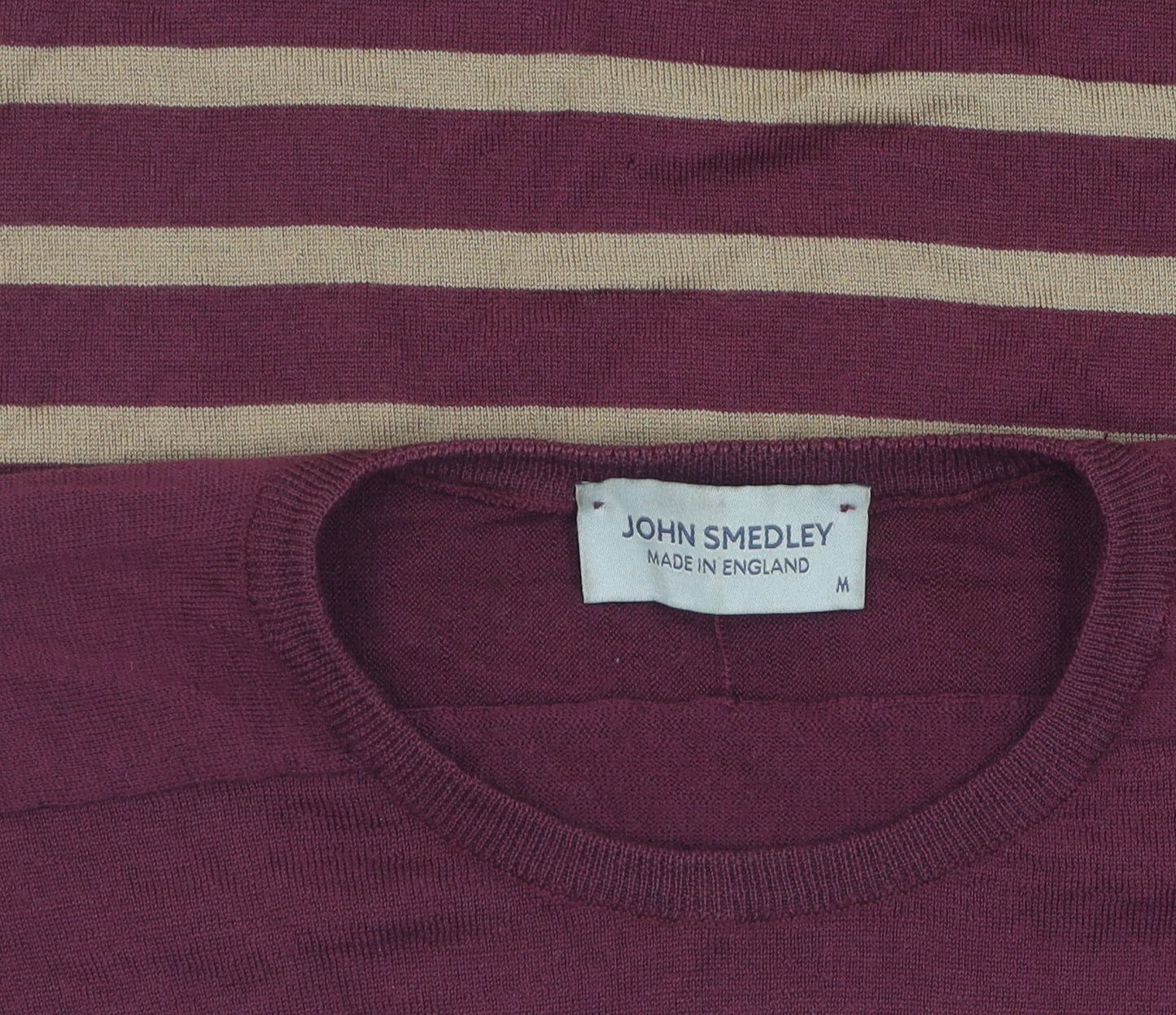 John Smedley Men's Medium Multicoloured Pullover