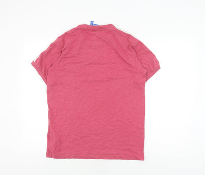 Adidas Womens Red Basic T-Shirt - Size S
