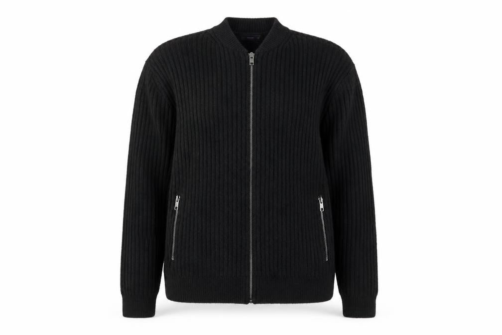 Marks & Spencer Women's Black Full Zip Jumper M