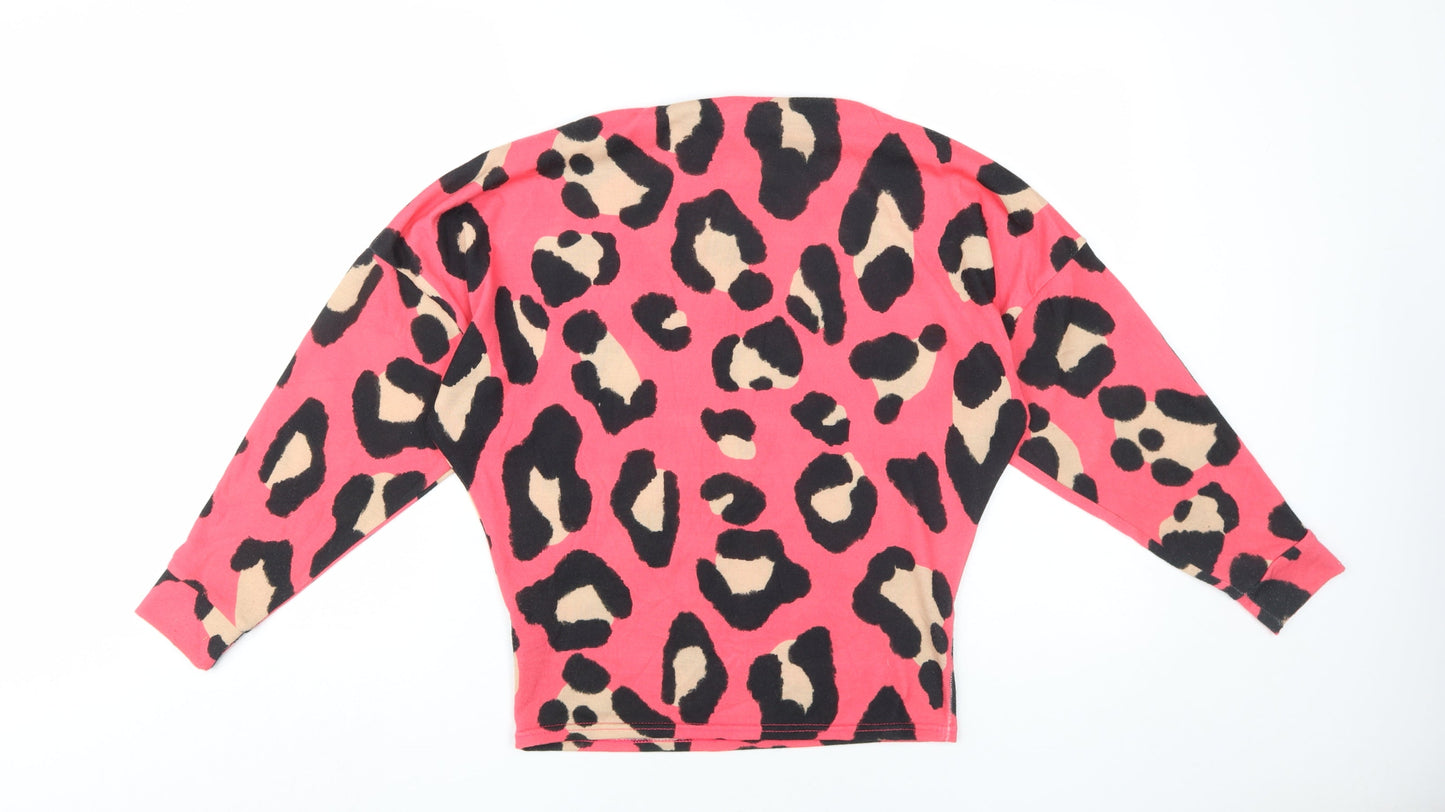 Dorothy Perkins Women's Multicolour Size 8 Animal Jumper