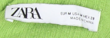 Zara Women’s Green Midi Bodycon Dress Size M