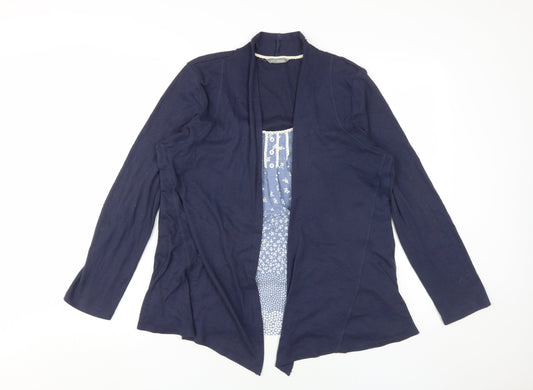 Marks and Spencer Women's Blue Long Sleeve Top Size 14