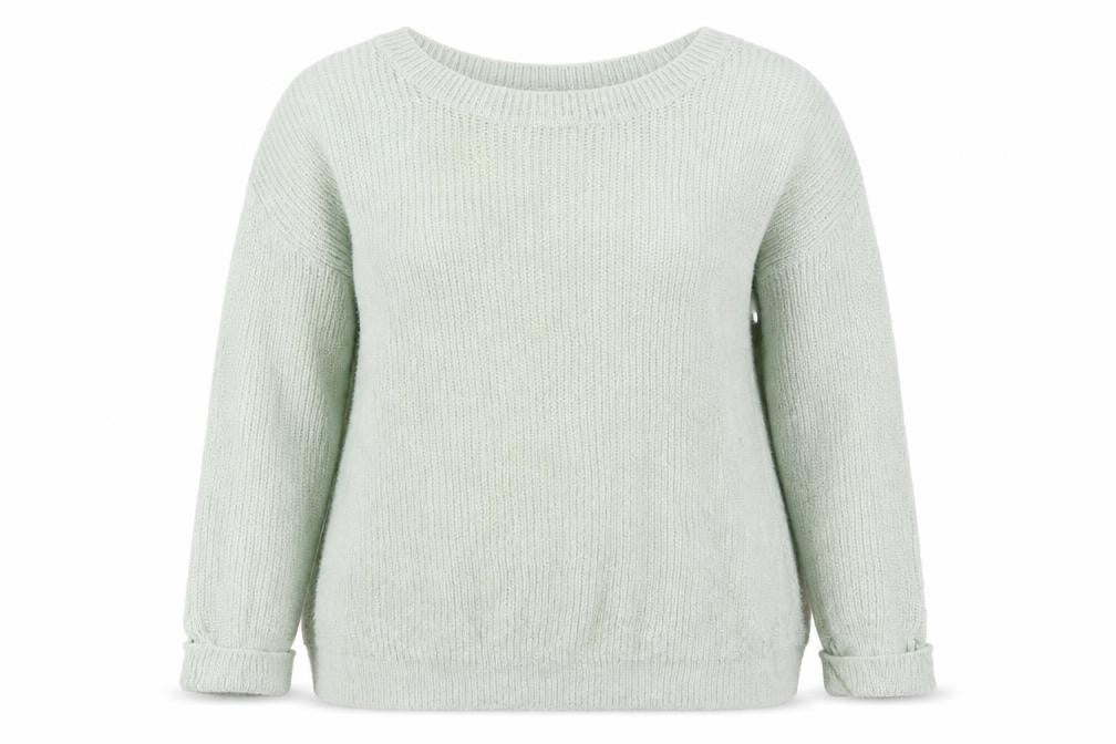 Topshop Women's Green Pullover Jumper Size 12